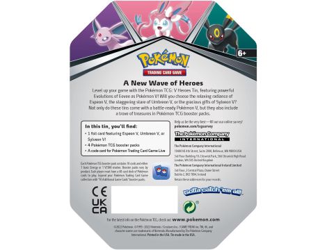 Pokemon Sylveon V Tin Heroes - 4