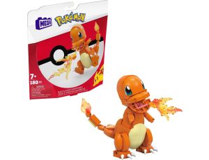 MEGA BLOKS Mega Pokémon Zbuduj i wyeksponuj Pokémona - Charmander GKY95
