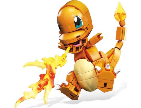 MEGA BLOKS Mega Pokémon Zbuduj i wyeksponuj Pokémona - Charmander GKY95 - 3