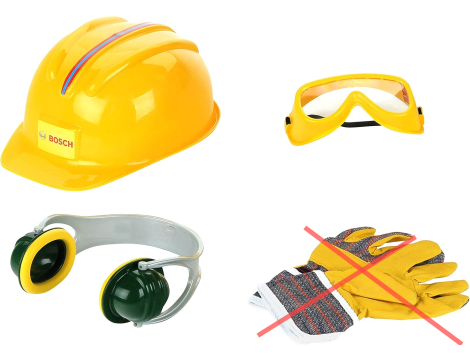 Akcesoria z kaskiem dla dzieci Klein 8537 Bosch