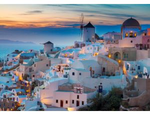 Puzzle Ravensburger Quality 1000 elementów Wieczór na Santorini