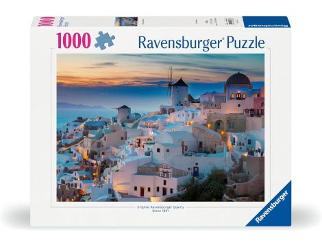 Puzzle Ravensburger Quality 1000 elementów Wieczór na Santorini - 3