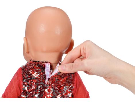 Sukienka dla lalki Baby Born świąteczna 43 cm - 6