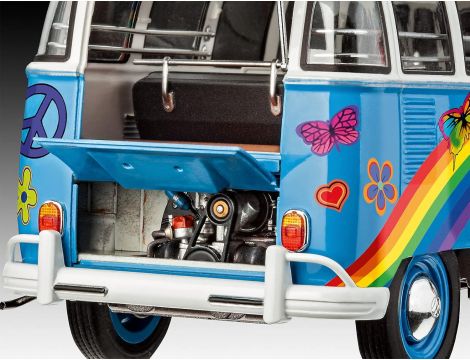 Samochód Revell 07050 VW T1 Samba Bus Flower Power - 3