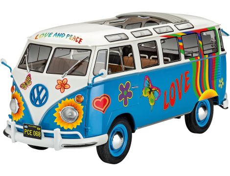 Samochód Revell 07050 VW T1 Samba Bus Flower Power
