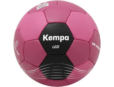 Piłka do piłki ręcznej Kempa Leo burgundowy/czarny rozmiar 1