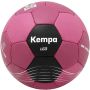 Piłka do piłki ręcznej Kempa Leo burgundowy/czarny rozmiar 1 - 2