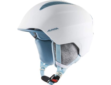 Kask narciarski Alpina  r. 54-57 cm biały