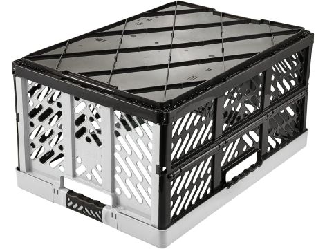Kosz składany uniwersalny szary 54 x 37 x 28 cm, 45l - 3