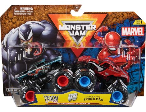 Monster Jam 2pak Monster Trucks Marvel Iron Man vs War Machine 6070555 8089 - 9