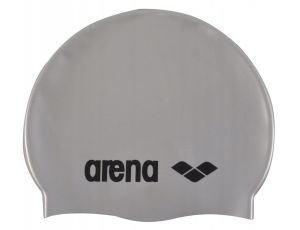 Czepek pływacki dla dorosłych Silikon Arena szary - image 2