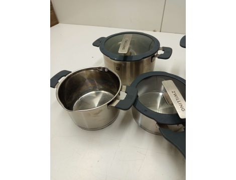 Zestaw 5 garnków Zwilling Simplify stal nierdzewna - 8