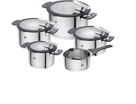 Zestaw 5 garnków Zwilling Simplify stal nierdzewna