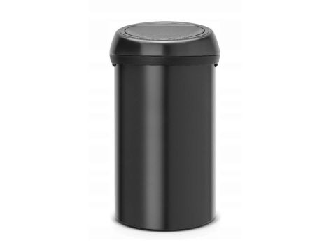 Kosz na śmieci stal nierdzewna Brabantia 60l czarny - 4