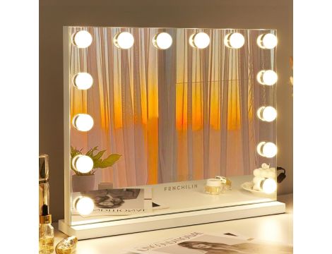 Lustro z oświetleniem, LED, do makijażu - 2