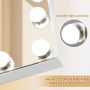 Lustro z oświetleniem, LED, do makijażu - 4