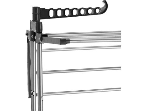 Suszarka na bieliznę, wolnostojąca pionowa Amazon 126-126 cm - 6