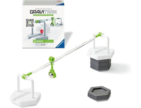 Ravensburger GraviTrax Element Zipline 27472 – rozszerzenie do toru R1450 - 5