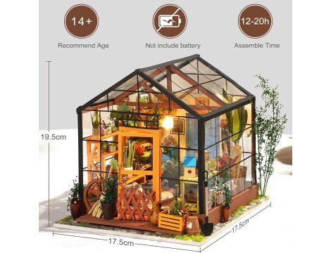 ROBOTIME Zestaw do samodzielnego wykonania domek dla lalek - 8