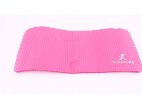 MATA PODKŁADKA DO JOGI PILATES FITNESS RÓŻOWA - 3