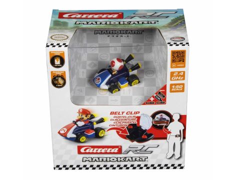 Autko Mario Kart Mini RC toad 2.4GHz Carrera RC