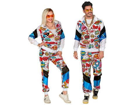 W WIDMANN MILANO Party Fashion - Kostium dres pop art komiks strój