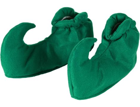 Buty elfa skrzata puchowe nakładki zielone uniwers - 4