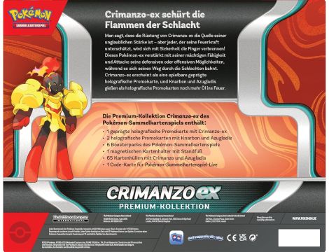 Pokémon - Gra karciana kolekcjonerska: Kolekcja premium Crimanzo-ex - 5