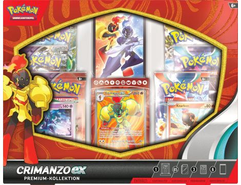 Pokémon - Gra karciana kolekcjonerska: Kolekcja premium Crimanzo-ex - 3