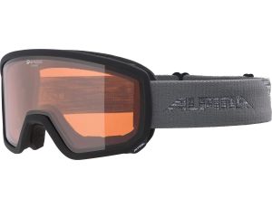 Gogle narciarskie Alpina SCARABEO Q Black Matt filtr UV-400 kat. 2 - image 2