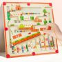 ZABAWKA LABIRYNT MAGNETYCZNA ZABAWKA EDUKACYJNA SENSORYCZNA MONTESSORI - 2