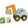 Koparka Pojazd budowlany Figurka Budowlańca 71684 Playmobil Junior - 5