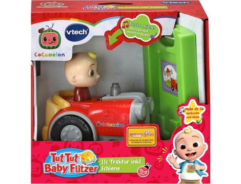 VTech Tut Tut Baby Flitzer - CoComelon JJs traktor z szyną - 9