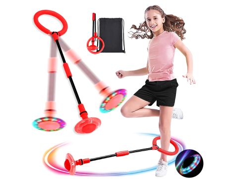 Swing Wheel z kółkiem świetlnym, migający pierścień dla dzieci