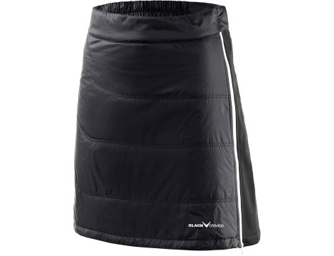 Spódnica pikowana damska rozmiar 36 czarna - 3