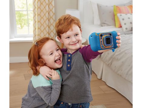 Aparat fotograficzny dla dzieci VTech Kidizoom 4 Mpx odcienie niebieskiego - 4