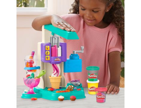 Ciastolina Zakręcone tęczowe lody | Lodziarnia, 5 pojemników Play-Doh - 4