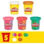 Ciastolina Zakręcone tęczowe lody | Lodziarnia, 5 pojemników Play-Doh - 6