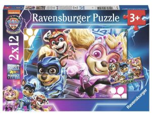 Puzzle PAW PATROL Ravensburger 2x12