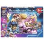 Puzzle PAW PATROL Ravensburger 2x12 - 2