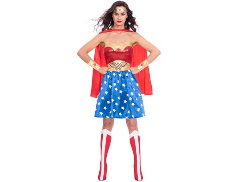 Strój wonder woman licencja bajka komiks XL - 4