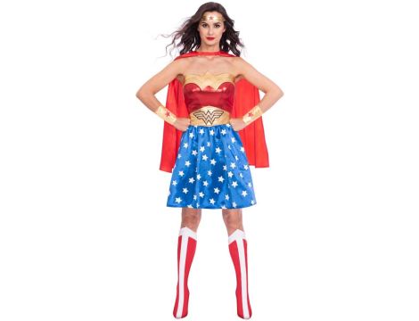 Strój wonder woman licencja bajka komiks XL