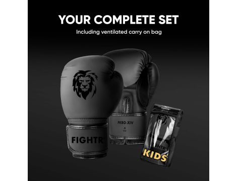 Rękawice bokserskie FIGHTR FKBG-XIV 6 oz - 4
