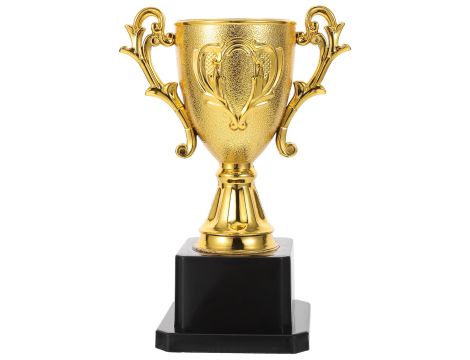 Zestaw zabawek dla dzieci – złote trofea ze stojakiem