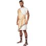 California Costumes grecki bóg toga męska Kremowy/złoty S-M - 5