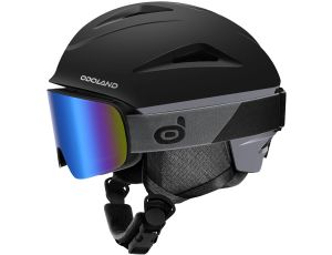 Kask narciarski i gogle , zestaw nowy kask snowboardowy z goglami - image 2