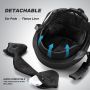 Kask narciarski i gogle , zestaw nowy kask snowboardowy z goglami - 5