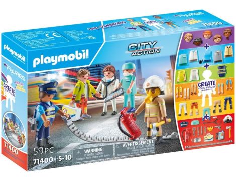 Playmobil My Figures Służby ratownicze 71400 - 3
