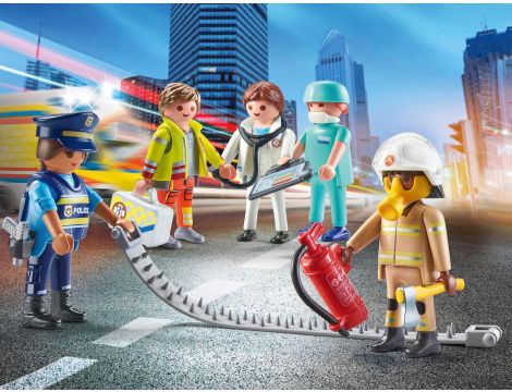 Playmobil My Figures Służby ratownicze 71400 - 4
