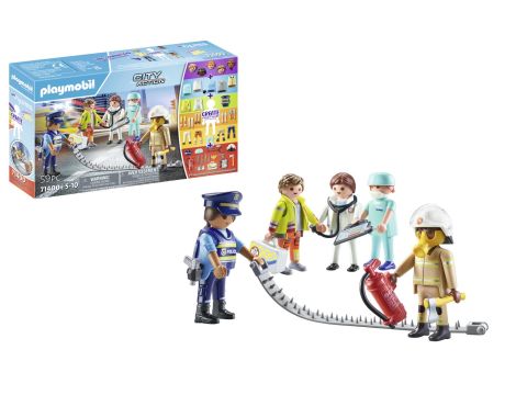 Playmobil My Figures Służby ratownicze 71400